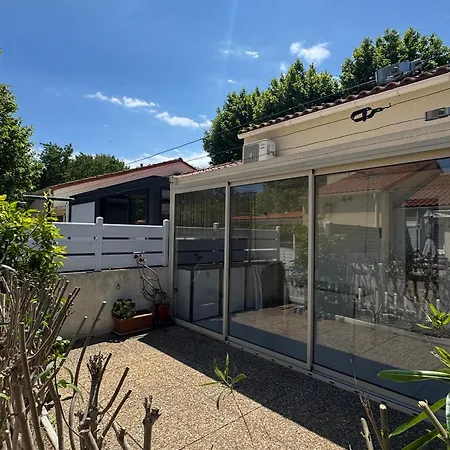 度假居 Pavillon Lumineux Climatise A 800m De La Avec Loggia Et Terrasse - 5 Couchages - Fr-1-732-16